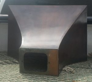 Raw Copper Hood with ColorTreatment