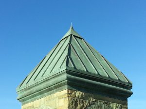Copper Roof with Chemical Treatment